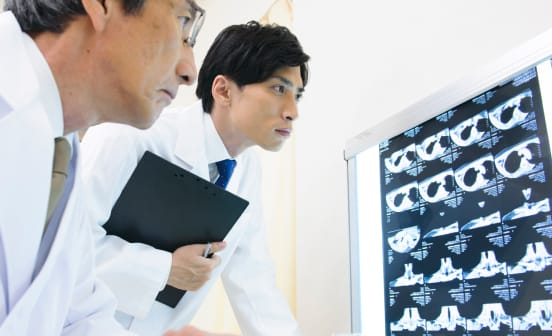 読影支援向け医用画像の大量推論